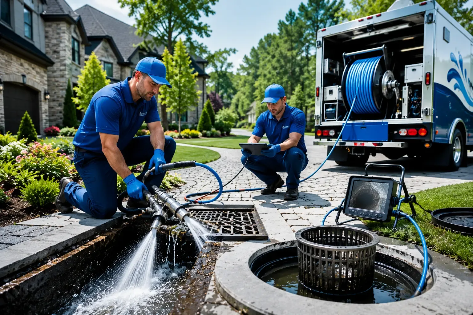 Local outdoor drain cleaning professionals in Moira, NY